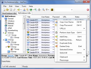 KeePass screenshot